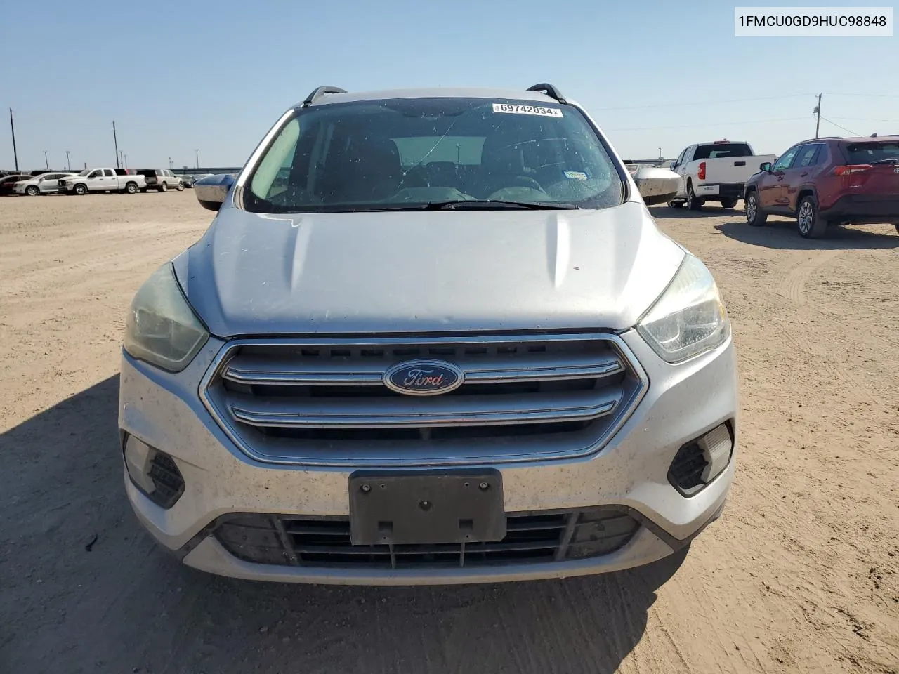 2017 Ford Escape Se VIN: 1FMCU0GD9HUC98848 Lot: 69742834