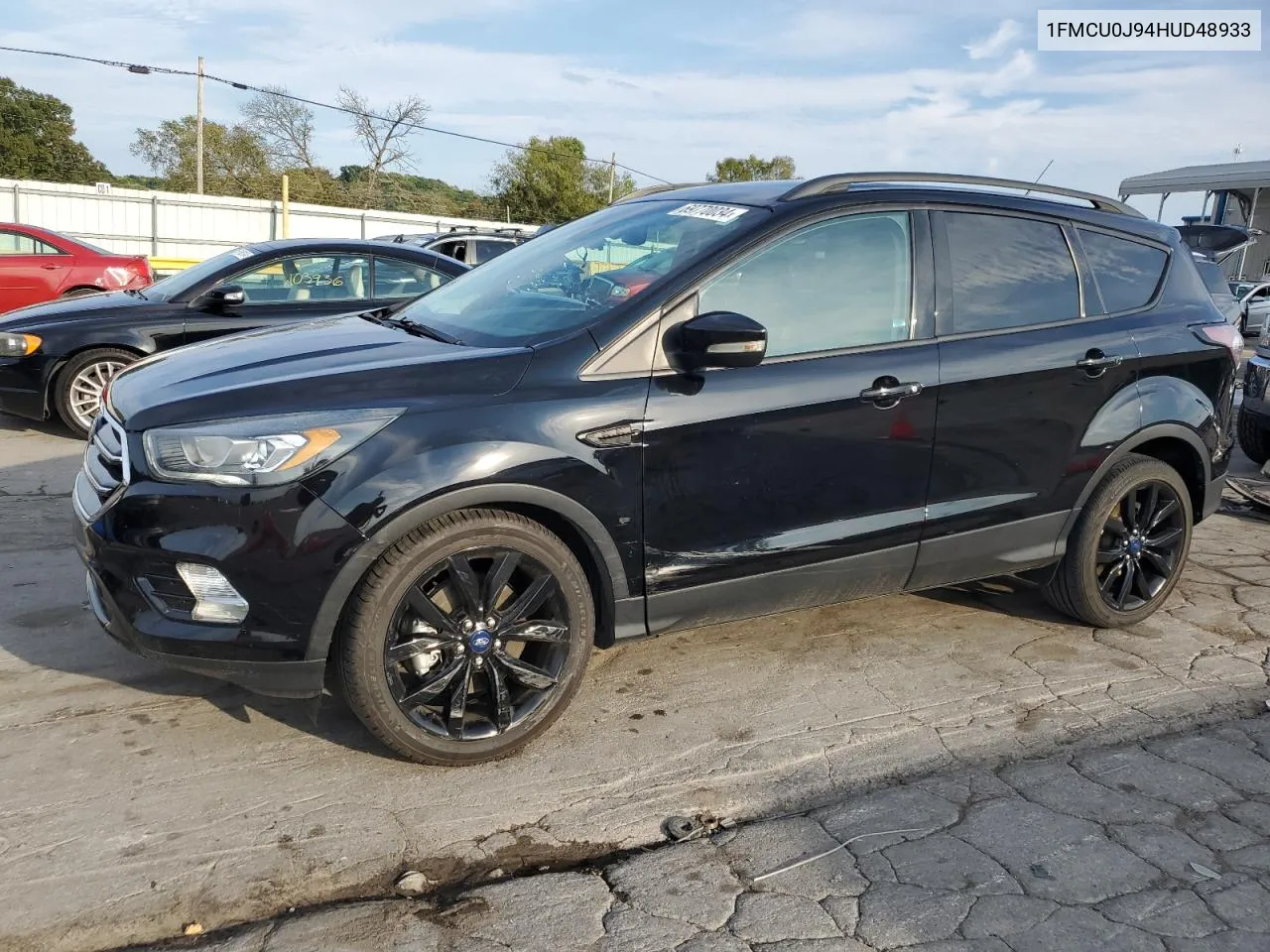 2017 Ford Escape Titanium VIN: 1FMCU0J94HUD48933 Lot: 69770034