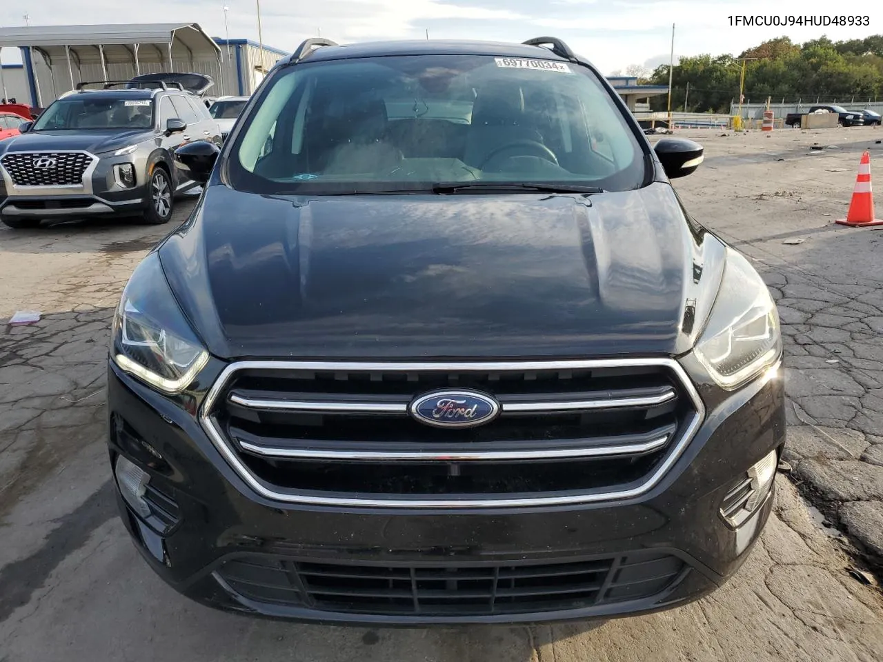 2017 Ford Escape Titanium VIN: 1FMCU0J94HUD48933 Lot: 69770034