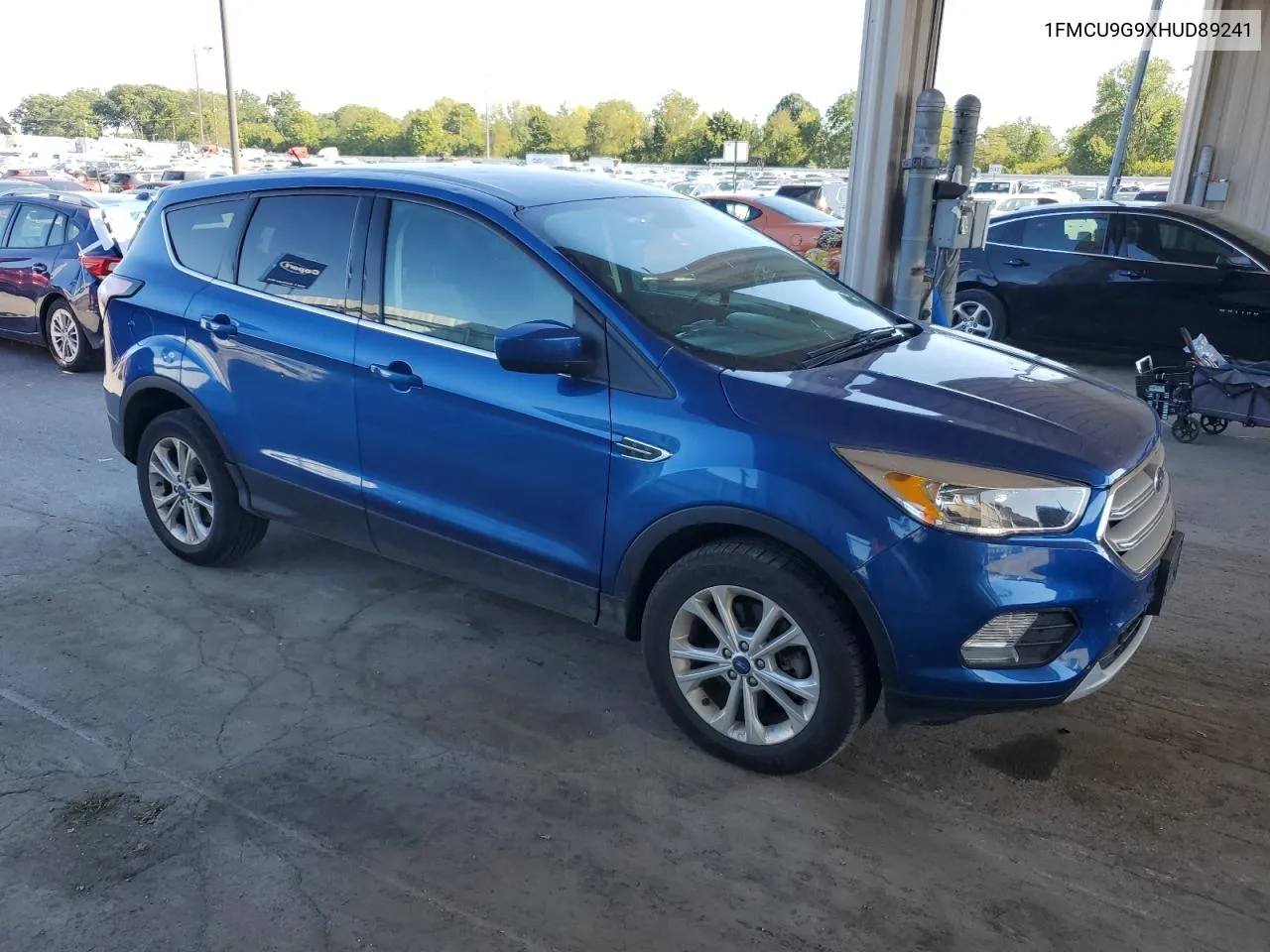 2017 Ford Escape Se VIN: 1FMCU9G9XHUD89241 Lot: 69776394