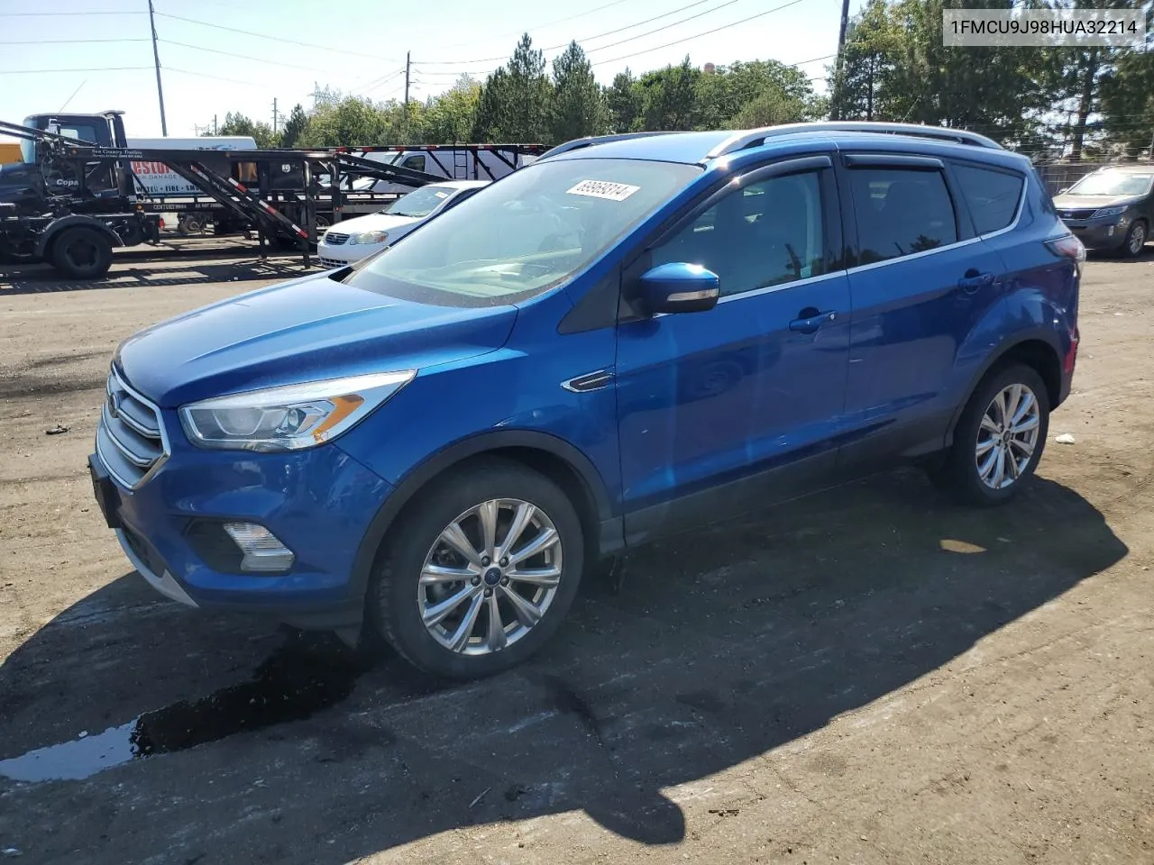 2017 Ford Escape Titanium VIN: 1FMCU9J98HUA32214 Lot: 69969314