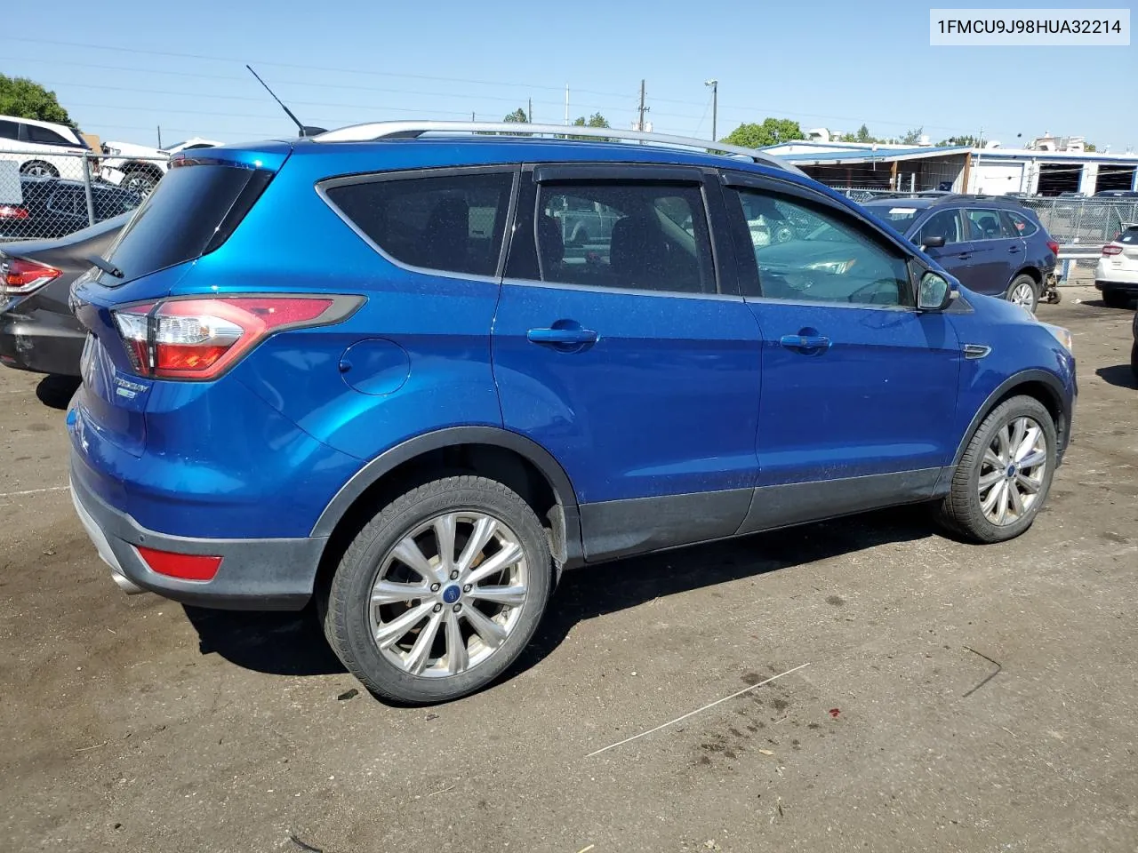 2017 Ford Escape Titanium VIN: 1FMCU9J98HUA32214 Lot: 69969314