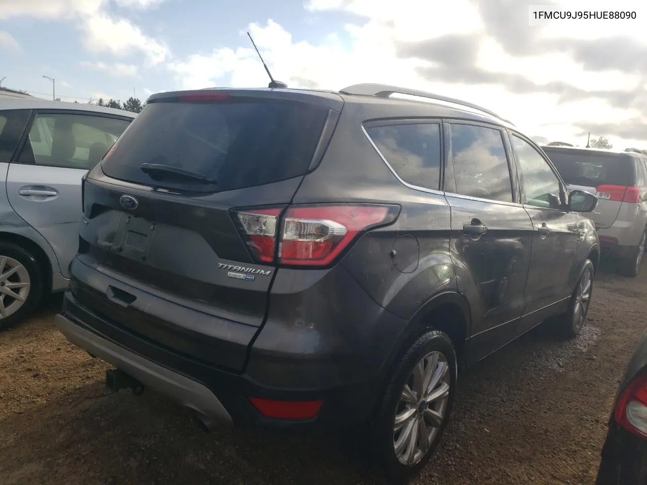 2017 Ford Escape Titanium VIN: 1FMCU9J95HUE88090 Lot: 69987184