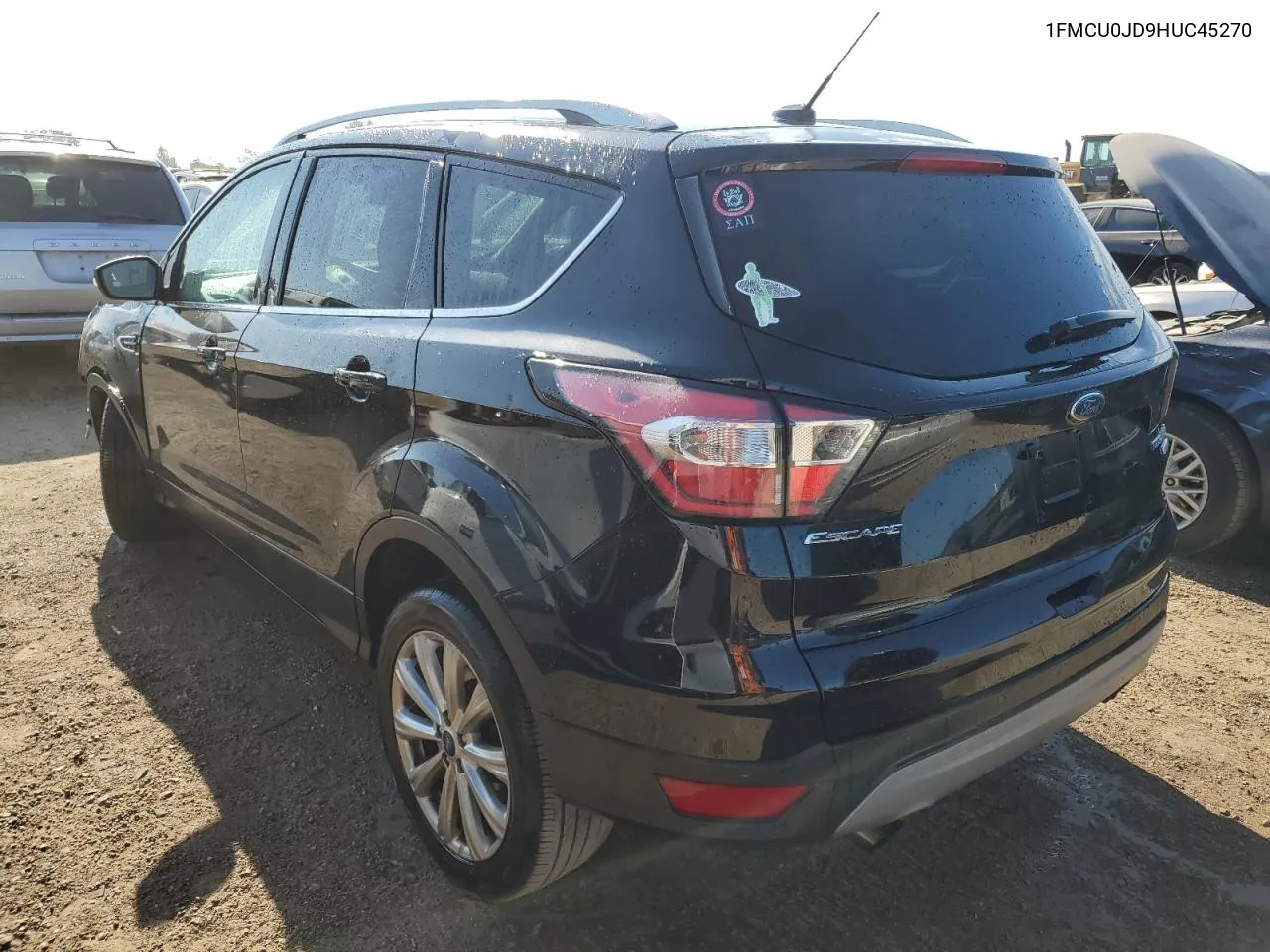 2017 Ford Escape Titanium VIN: 1FMCU0JD9HUC45270 Lot: 70057254