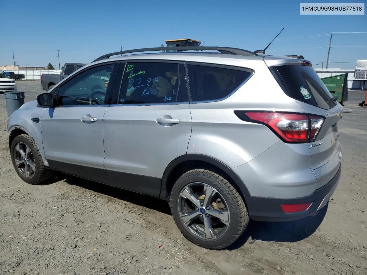 2017 Ford Escape Se VIN: 1FMCU9G98HUB77518 Lot: 70080794