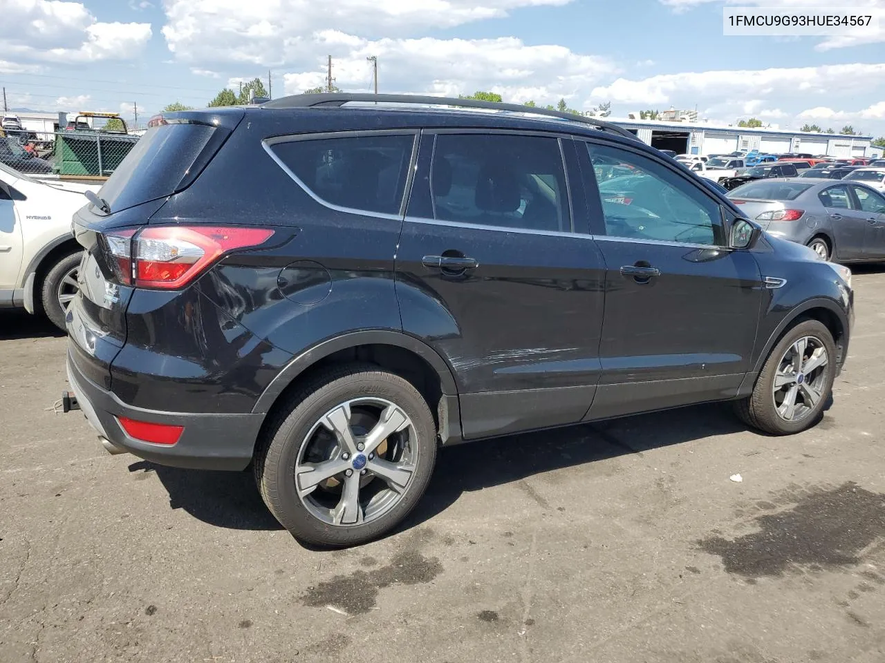 2017 Ford Escape Se VIN: 1FMCU9G93HUE34567 Lot: 70248444