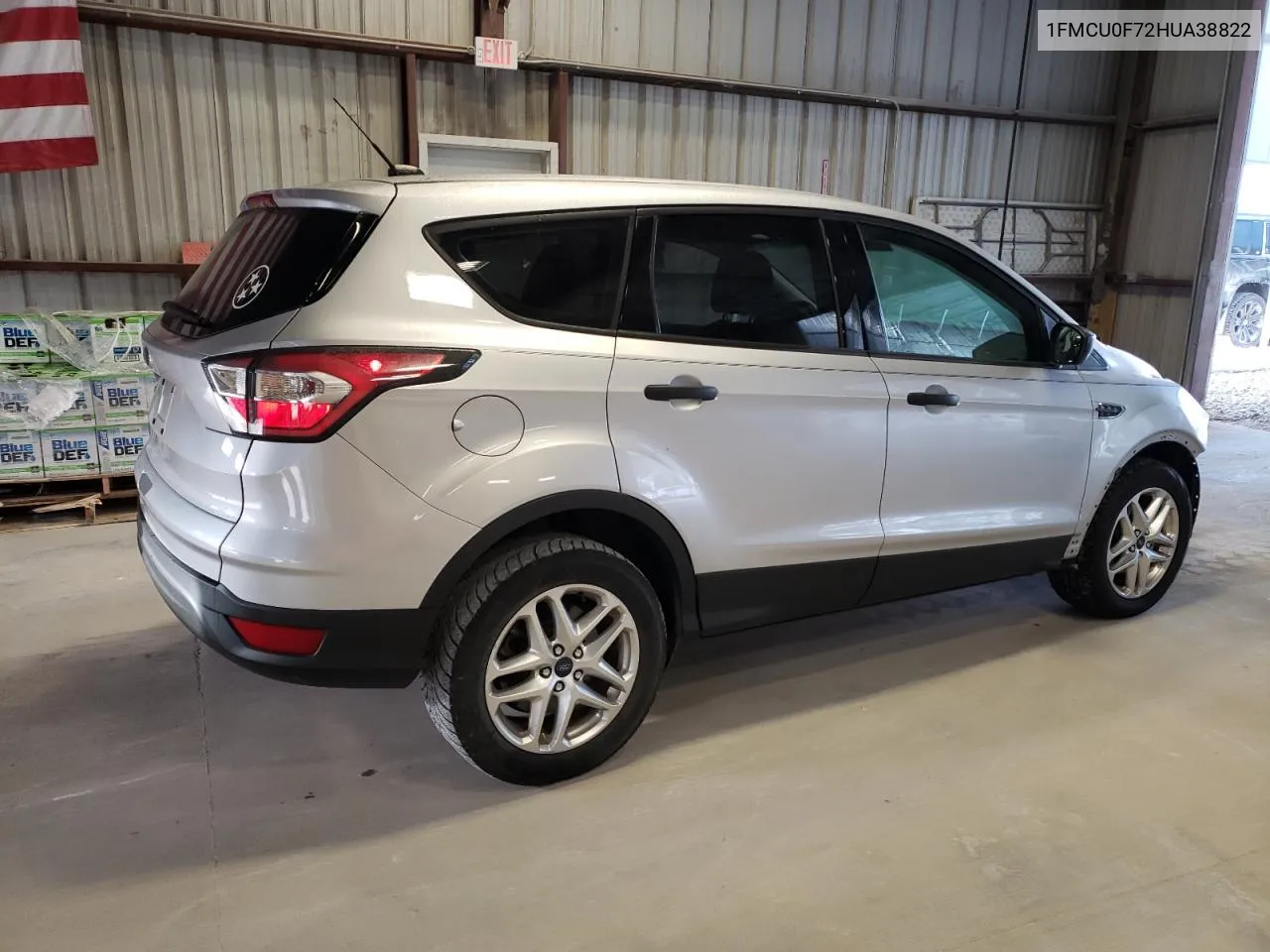 2017 Ford Escape S VIN: 1FMCU0F72HUA38822 Lot: 70275214