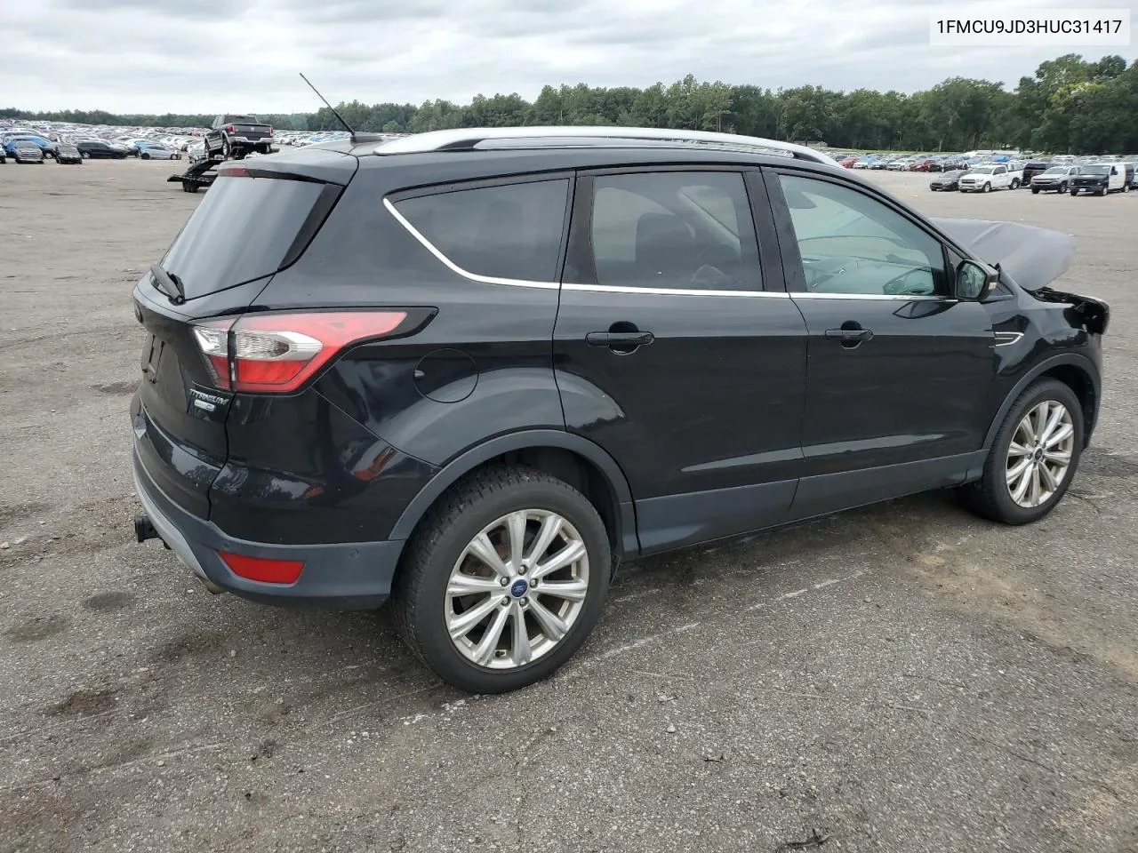 2017 Ford Escape Titanium VIN: 1FMCU9JD3HUC31417 Lot: 70291964