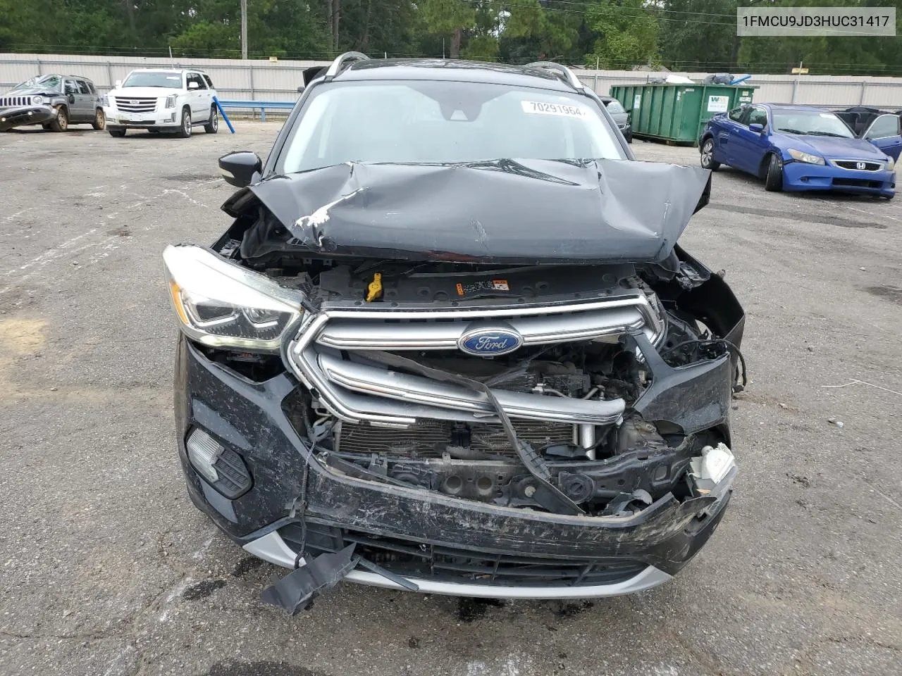 1FMCU9JD3HUC31417 2017 Ford Escape Titanium