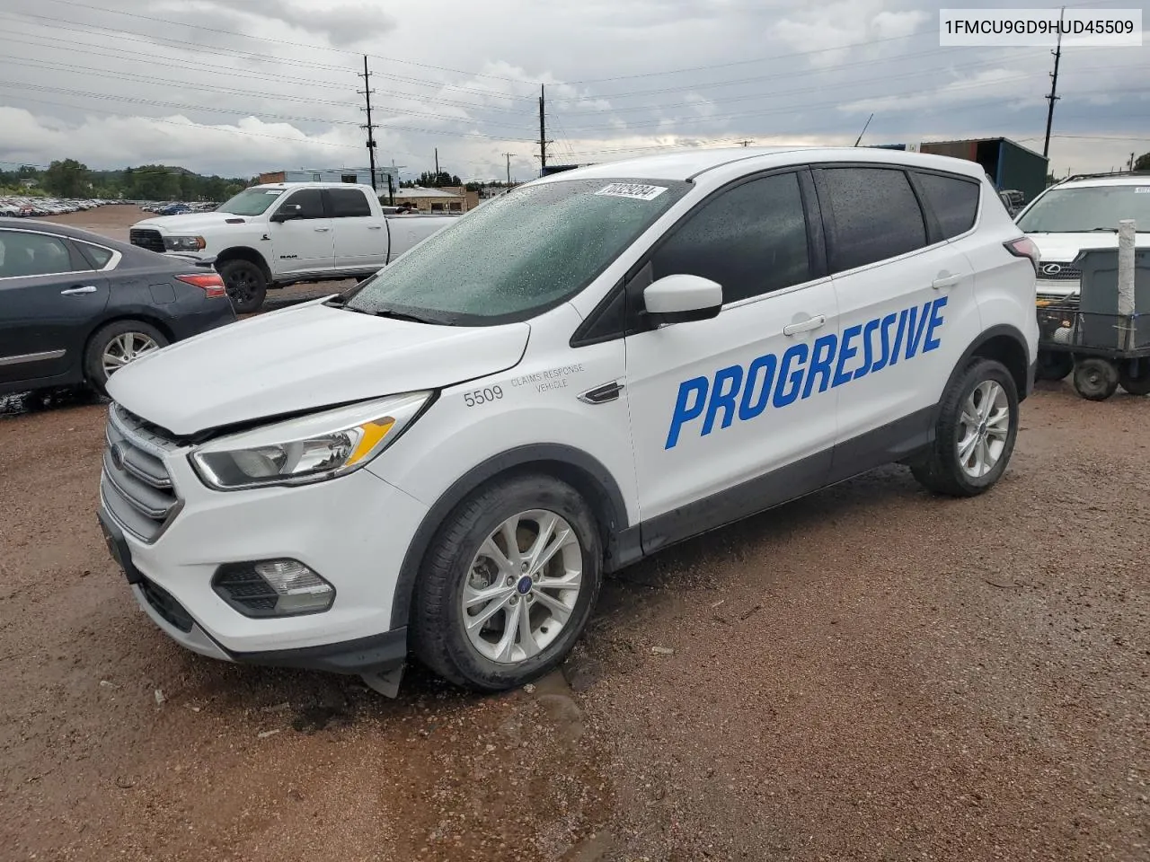 2017 Ford Escape Se VIN: 1FMCU9GD9HUD45509 Lot: 70329284