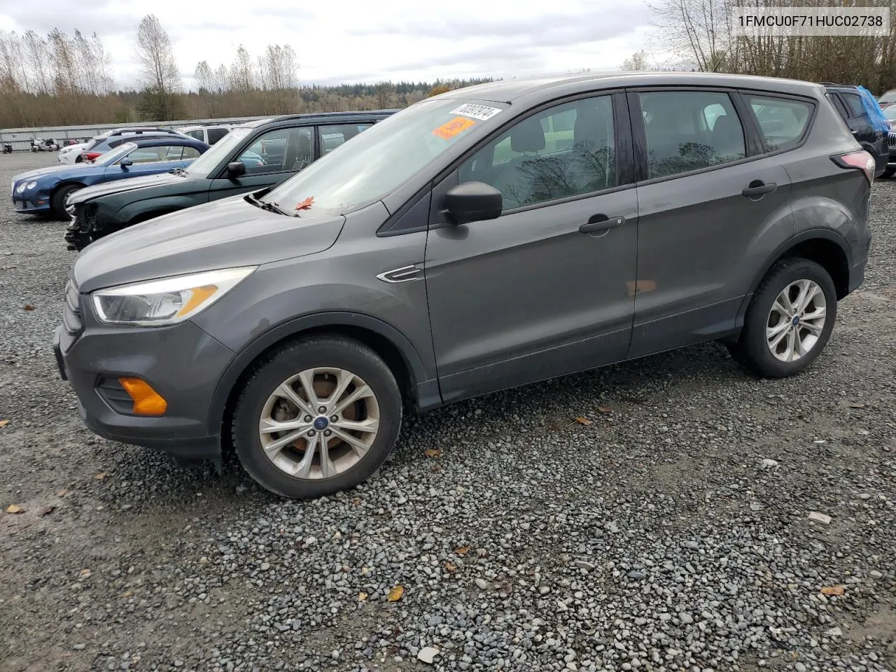 2017 Ford Escape S VIN: 1FMCU0F71HUC02738 Lot: 70397974