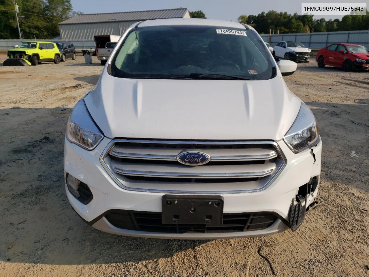 2017 Ford Escape Se VIN: 1FMCU9G97HUE75543 Lot: 70400794