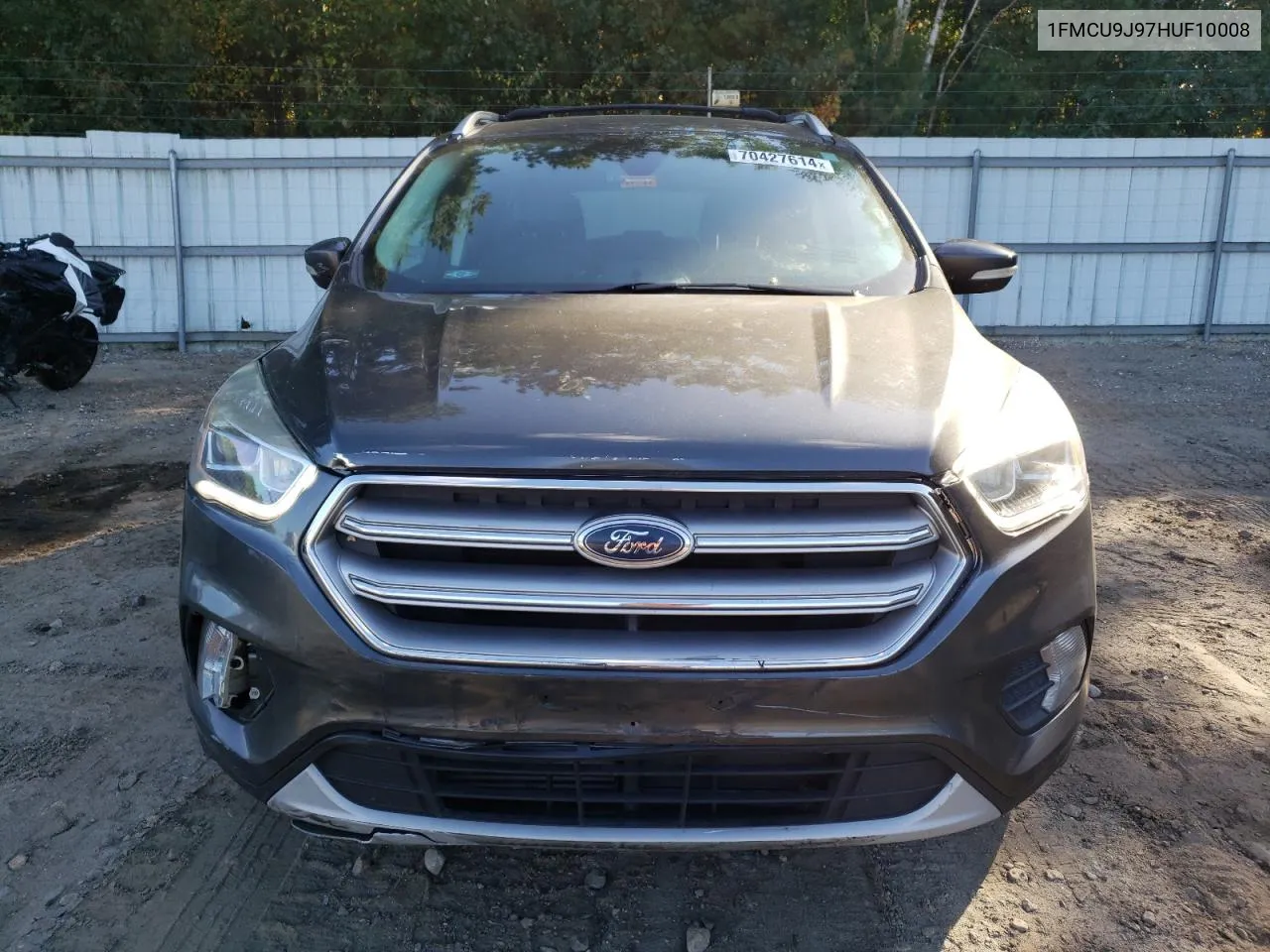 2017 Ford Escape Titanium VIN: 1FMCU9J97HUF10008 Lot: 70427614