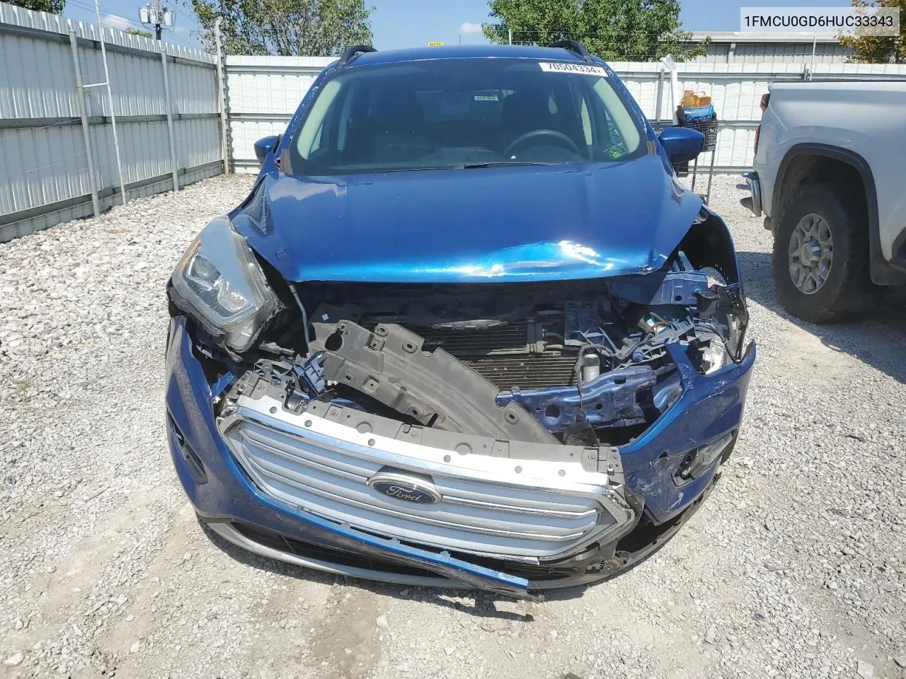 1FMCU0GD6HUC33343 2017 Ford Escape Se