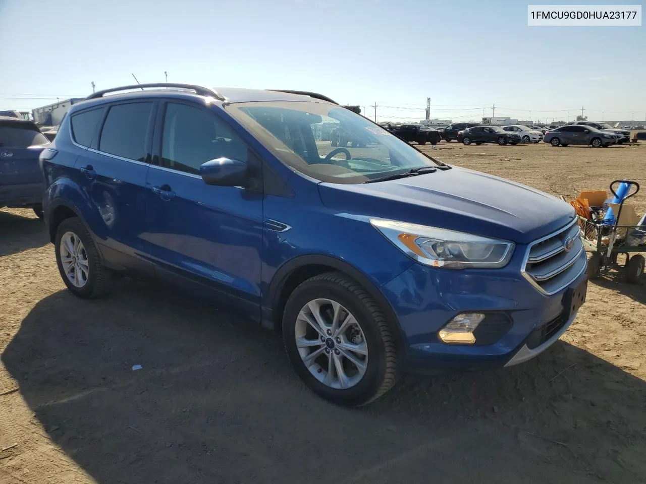 2017 Ford Escape Se VIN: 1FMCU9GD0HUA23177 Lot: 70599834