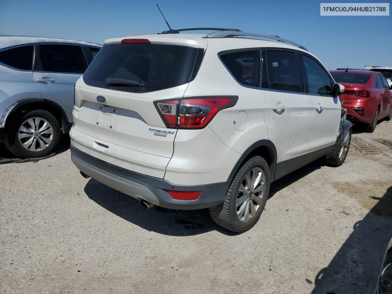 2017 Ford Escape Titanium VIN: 1FMCU0J94HUB21788 Lot: 70672964