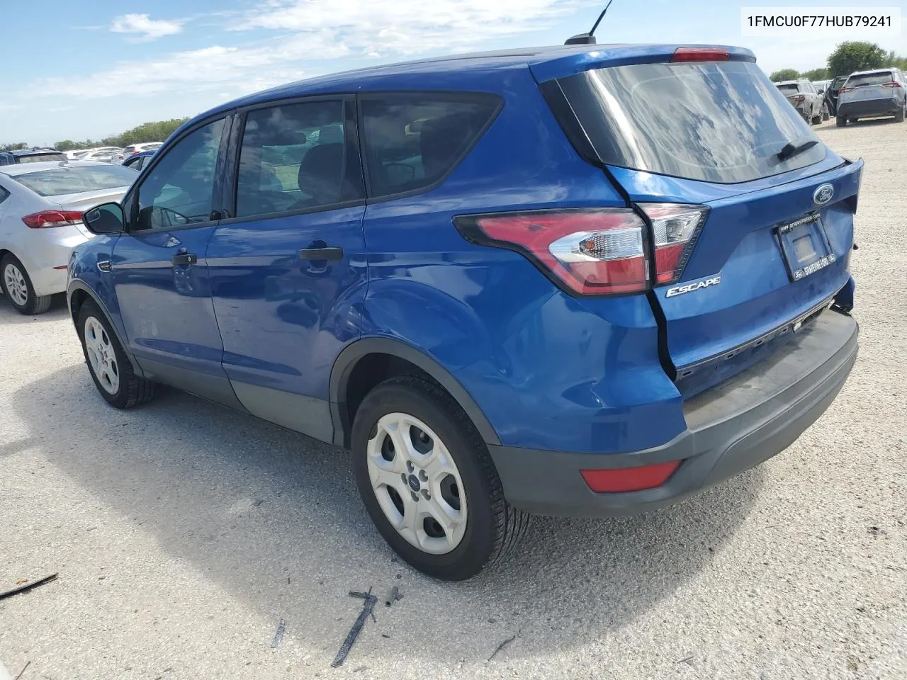 2017 Ford Escape S VIN: 1FMCU0F77HUB79241 Lot: 70723994