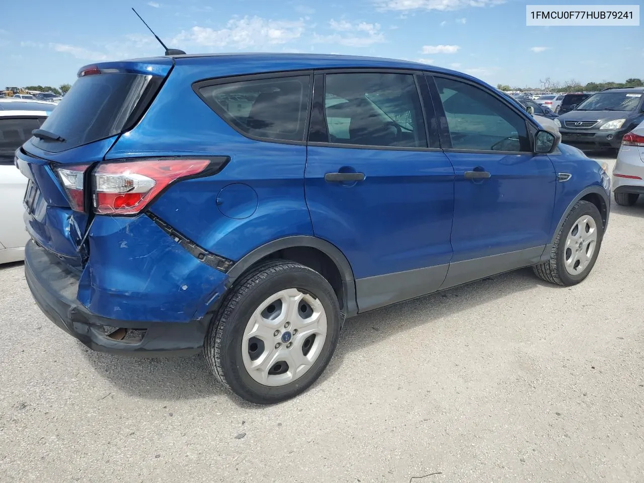 2017 Ford Escape S VIN: 1FMCU0F77HUB79241 Lot: 70723994