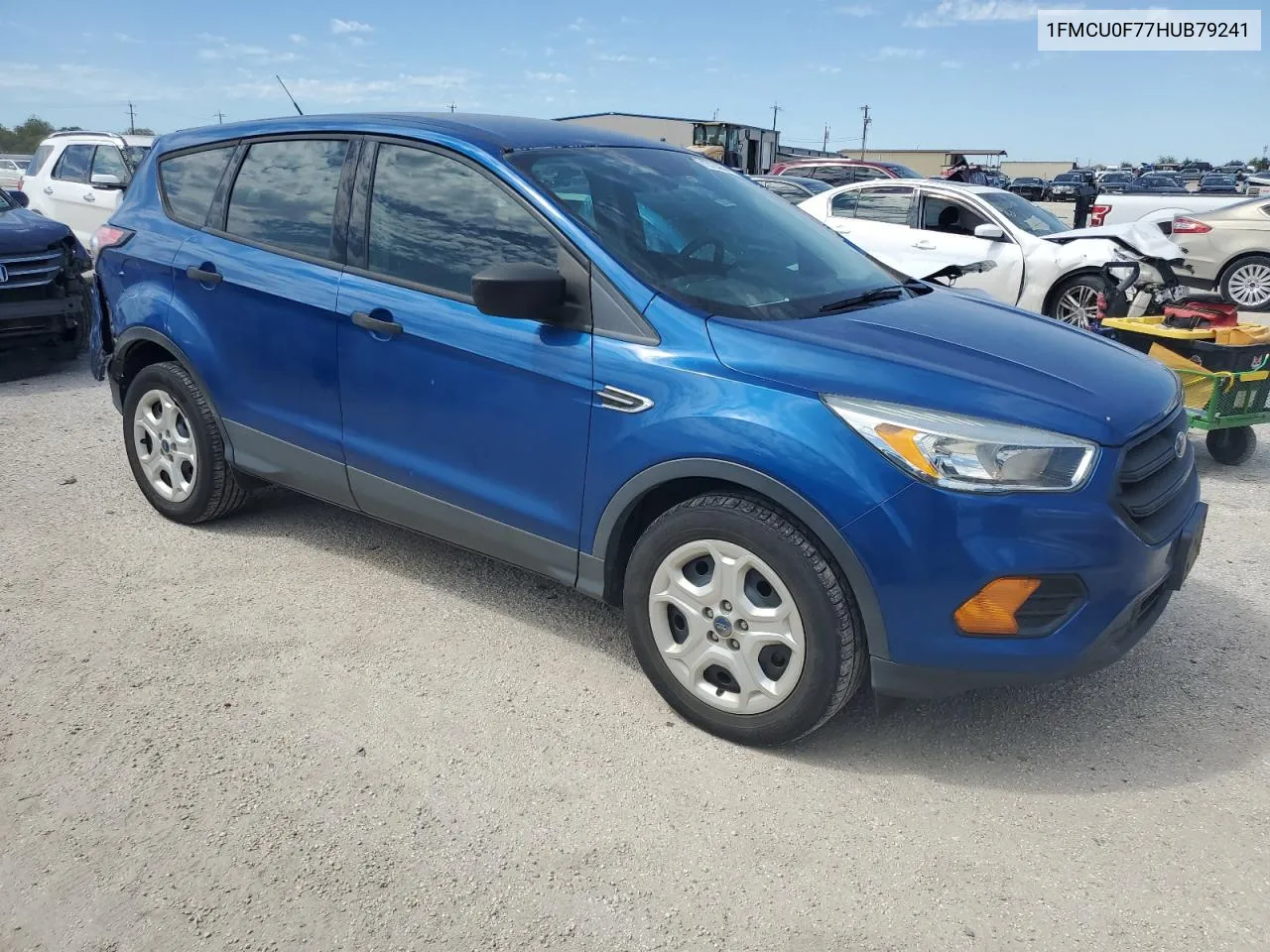 2017 Ford Escape S VIN: 1FMCU0F77HUB79241 Lot: 70723994