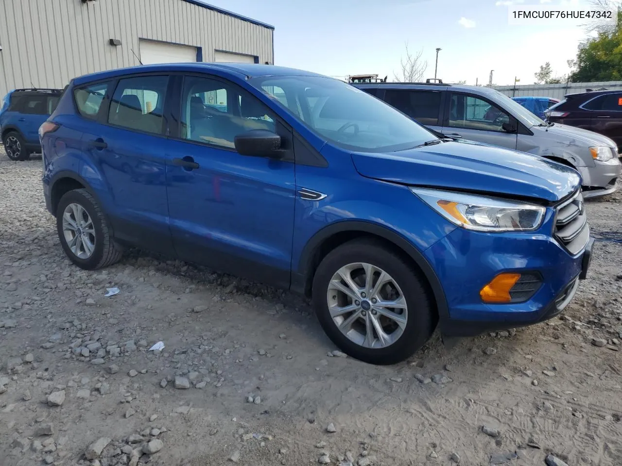 1FMCU0F76HUE47342 2017 Ford Escape S