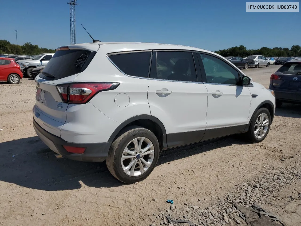 2017 Ford Escape Se VIN: 1FMCU0GD9HUB88740 Lot: 70790014