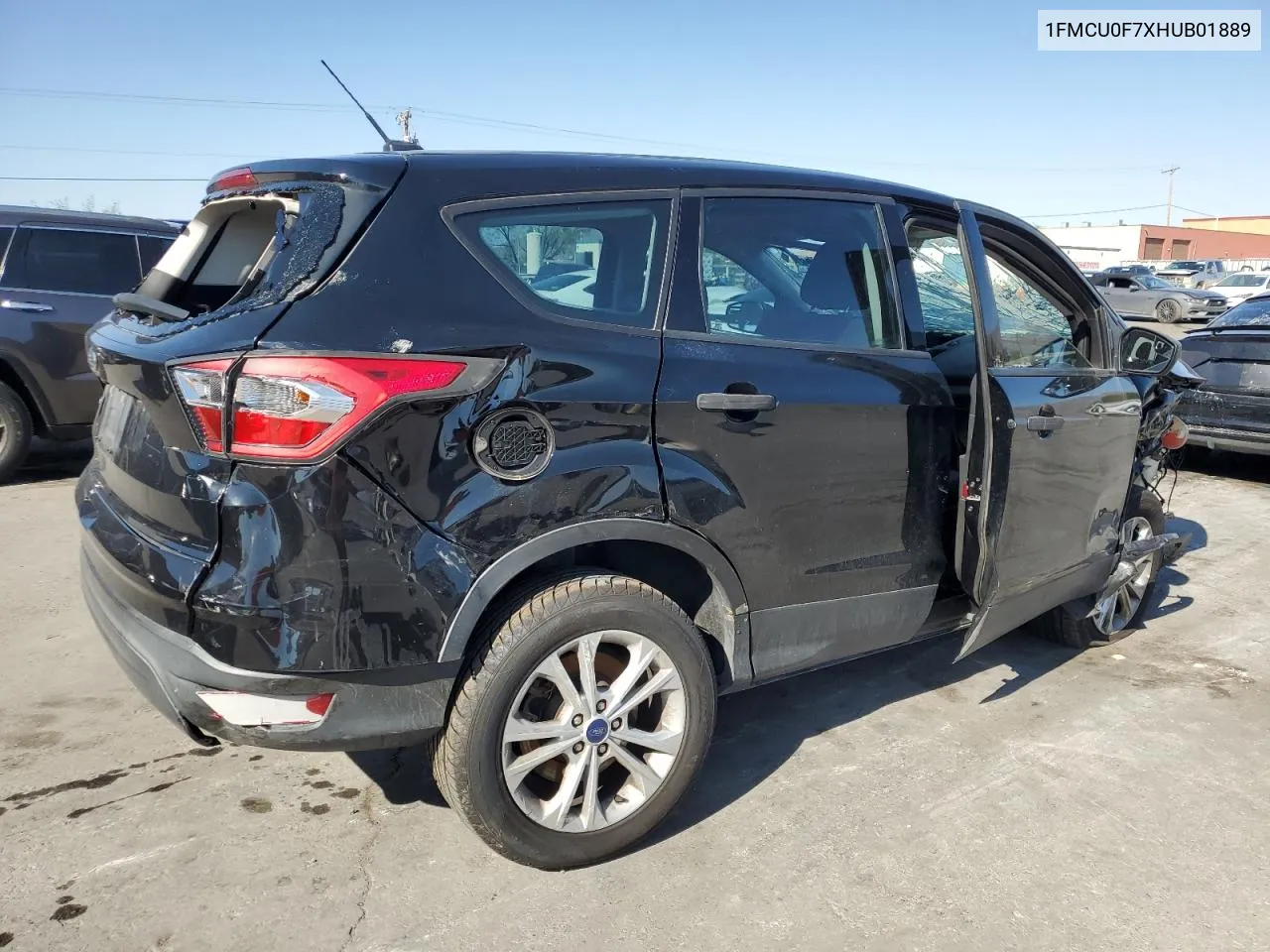 2017 Ford Escape S VIN: 1FMCU0F7XHUB01889 Lot: 70847274