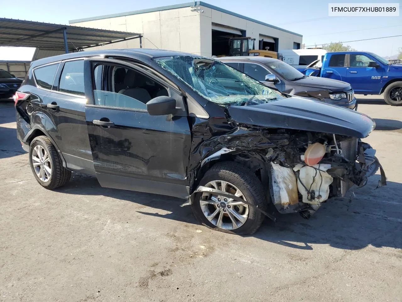 2017 Ford Escape S VIN: 1FMCU0F7XHUB01889 Lot: 70847274