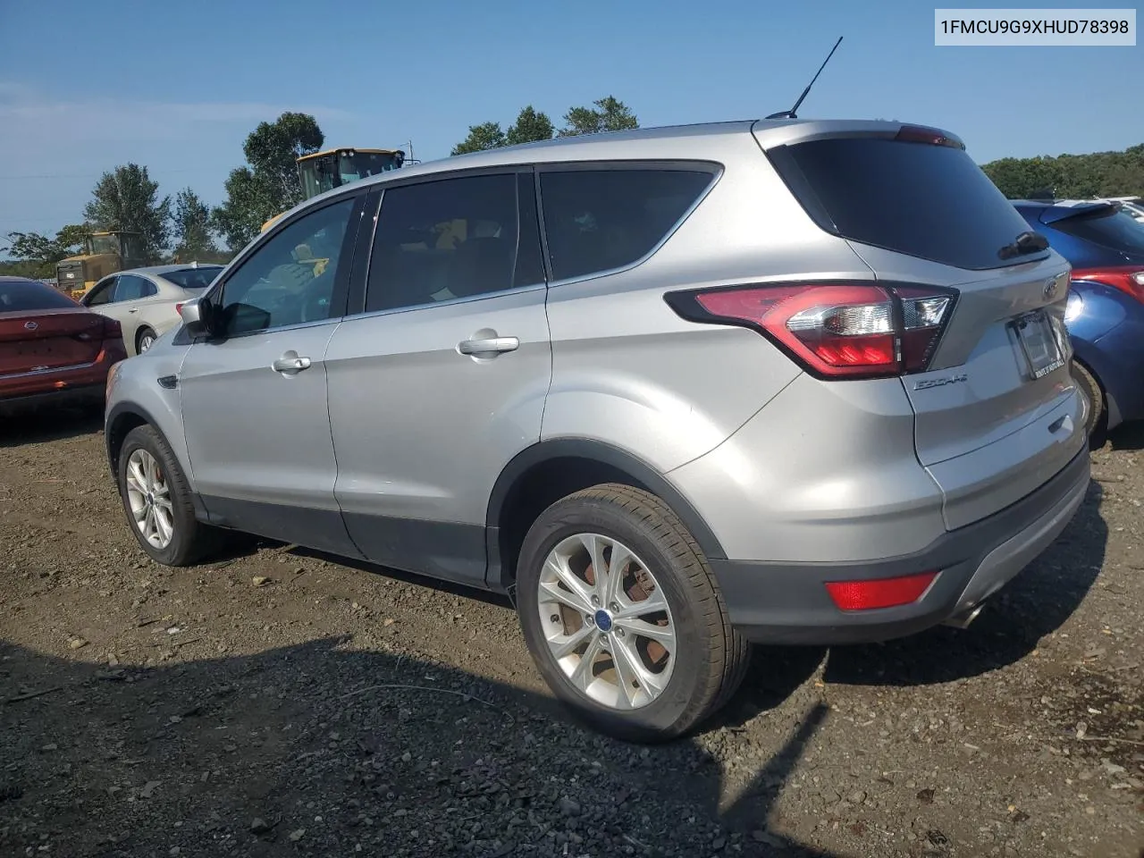 2017 Ford Escape Se VIN: 1FMCU9G9XHUD78398 Lot: 70920234