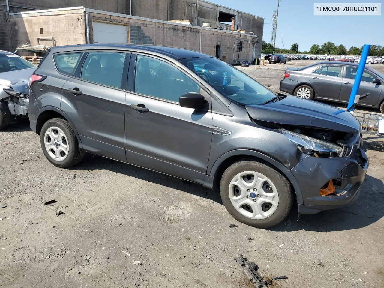 2017 Ford Escape S VIN: 1FMCU0F78HUE21101 Lot: 70920554