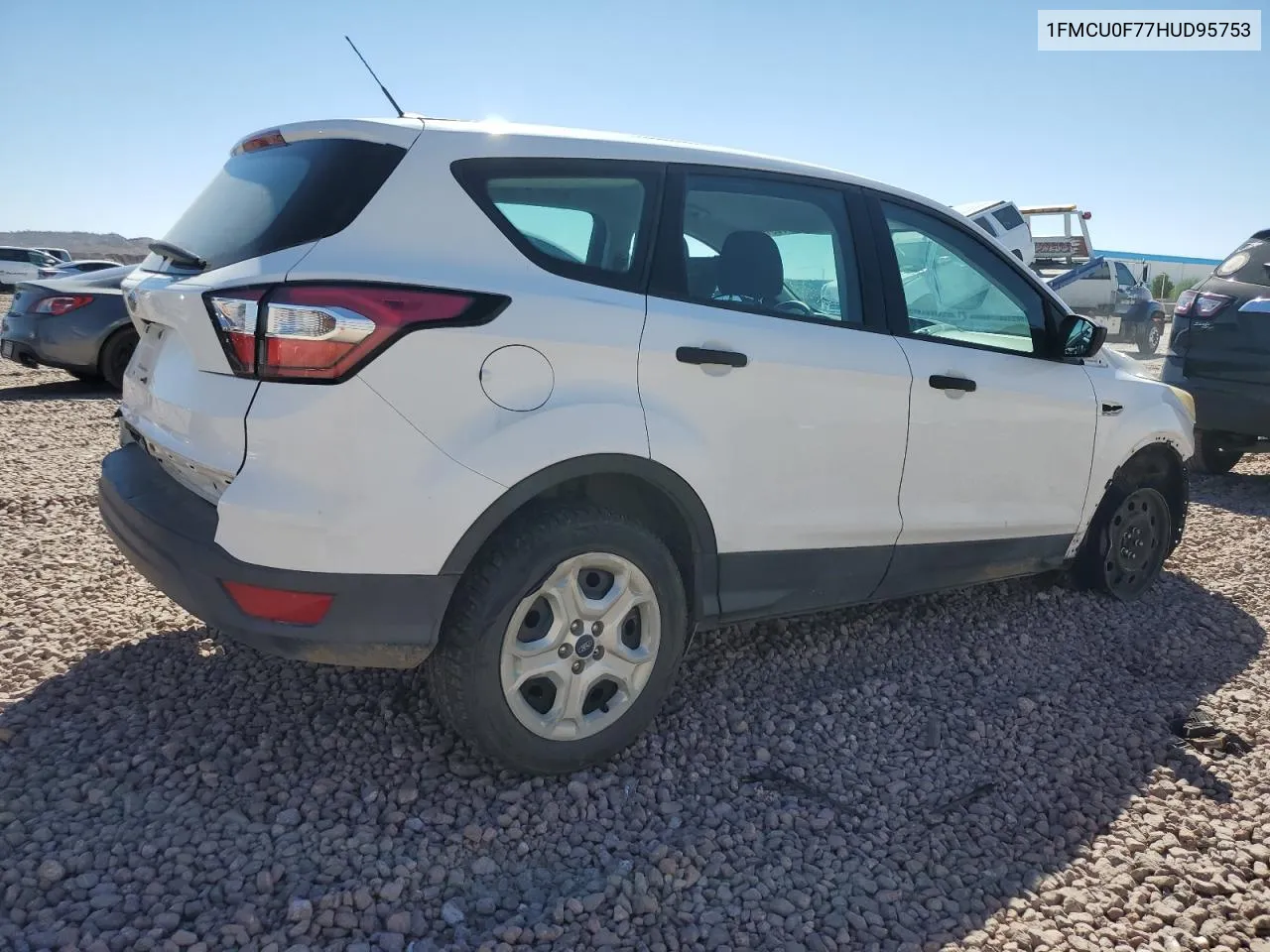 2017 Ford Escape S VIN: 1FMCU0F77HUD95753 Lot: 70991234