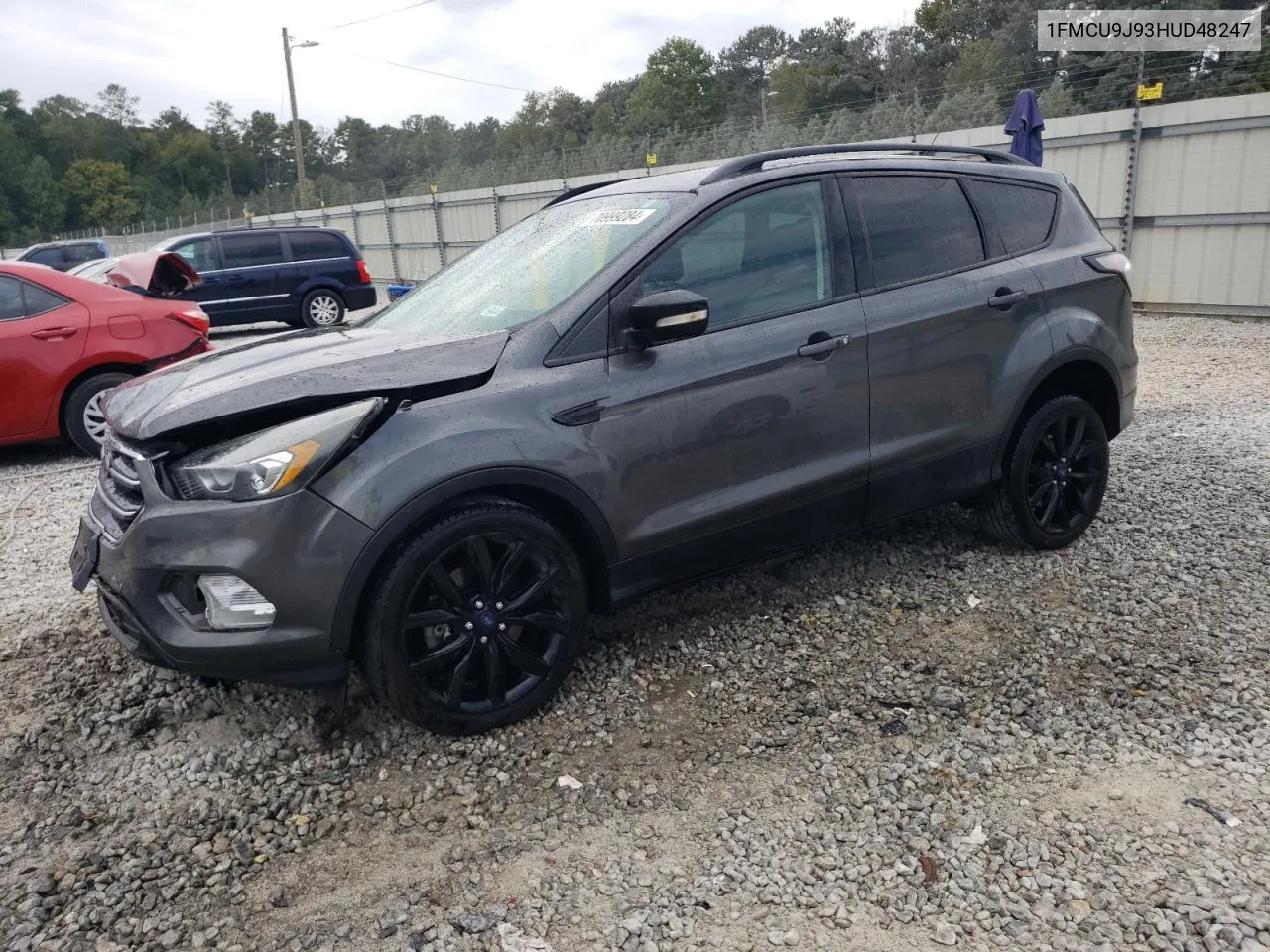 2017 Ford Escape Titanium VIN: 1FMCU9J93HUD48247 Lot: 70999284