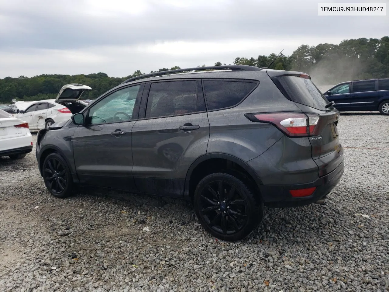 2017 Ford Escape Titanium VIN: 1FMCU9J93HUD48247 Lot: 70999284