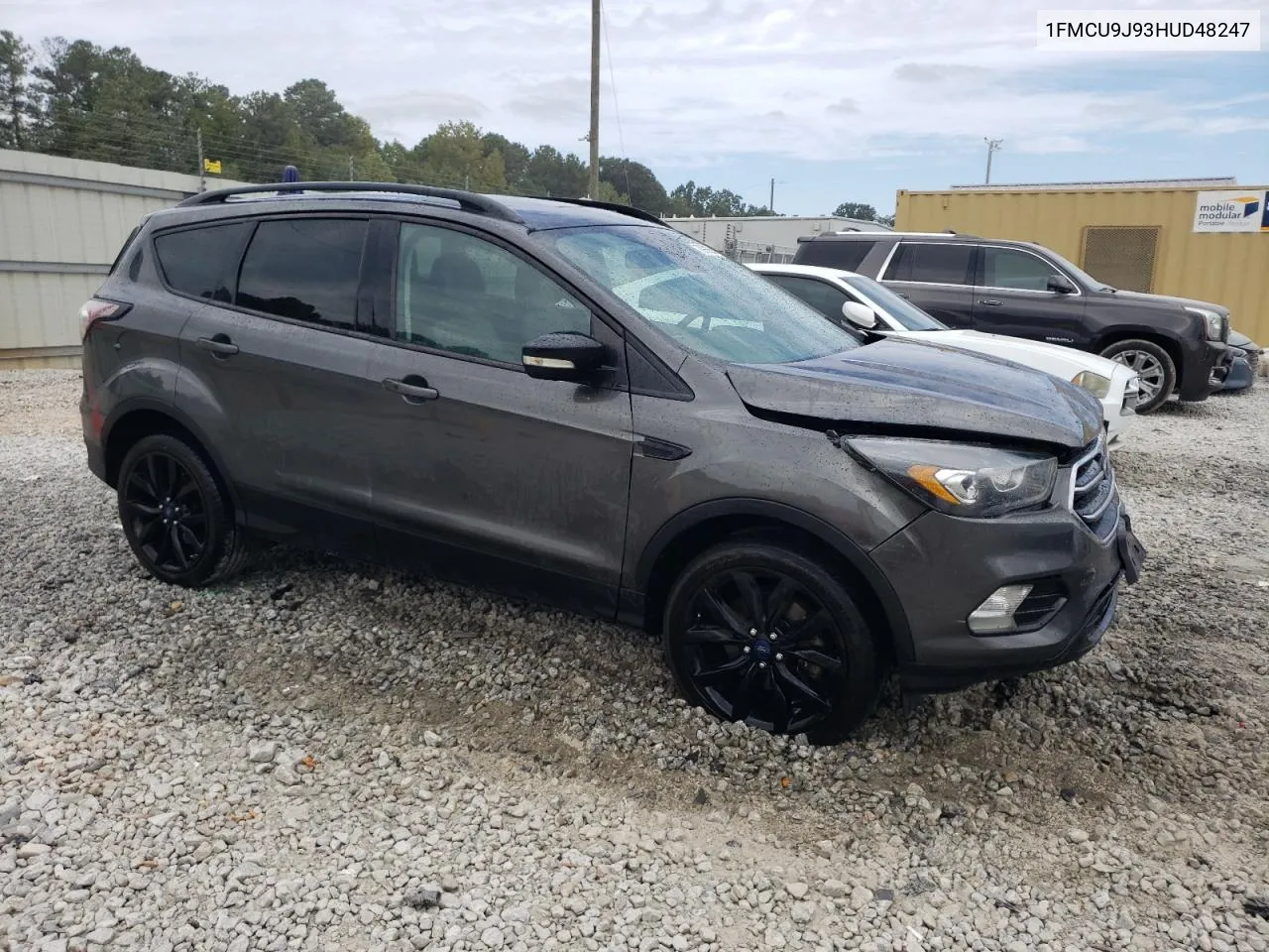 2017 Ford Escape Titanium VIN: 1FMCU9J93HUD48247 Lot: 70999284