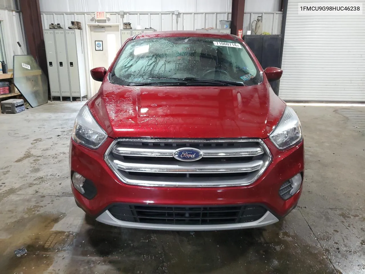 2017 Ford Escape Se VIN: 1FMCU9G98HUC46238 Lot: 71060714