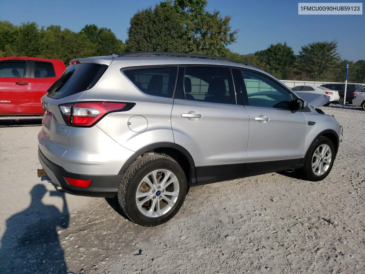 2017 Ford Escape Se VIN: 1FMCU0G90HUB59123 Lot: 71064514