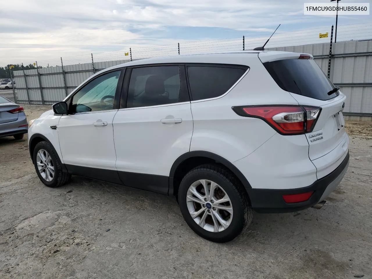 2017 Ford Escape Se VIN: 1FMCU9GD8HUB55460 Lot: 71195834