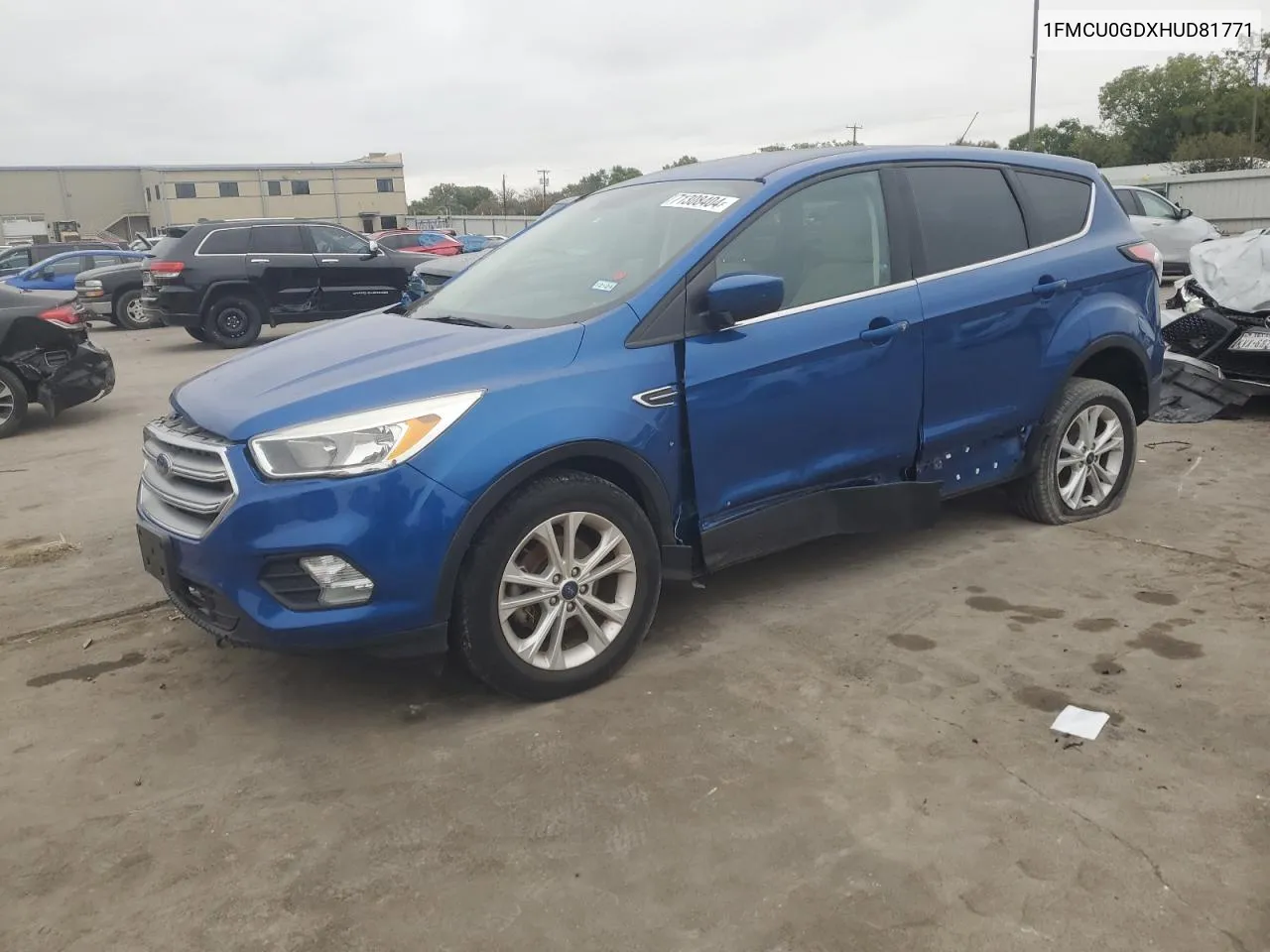 1FMCU0GDXHUD81771 2017 Ford Escape Se