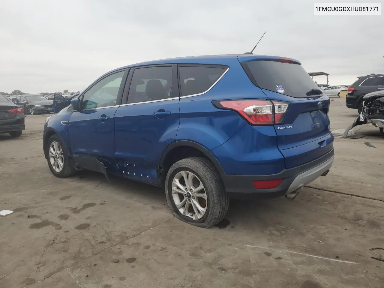 2017 Ford Escape Se VIN: 1FMCU0GDXHUD81771 Lot: 71308404