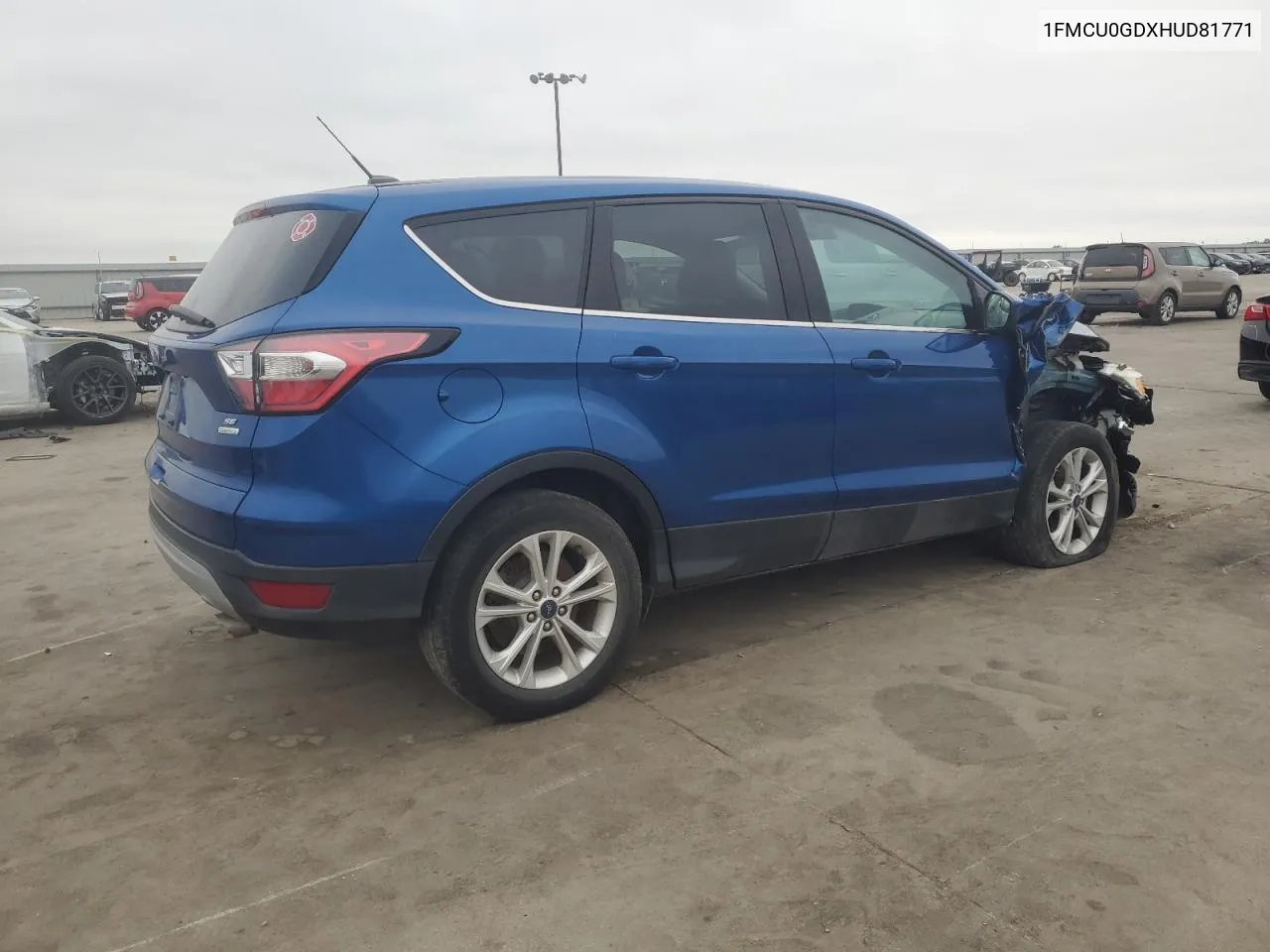 1FMCU0GDXHUD81771 2017 Ford Escape Se