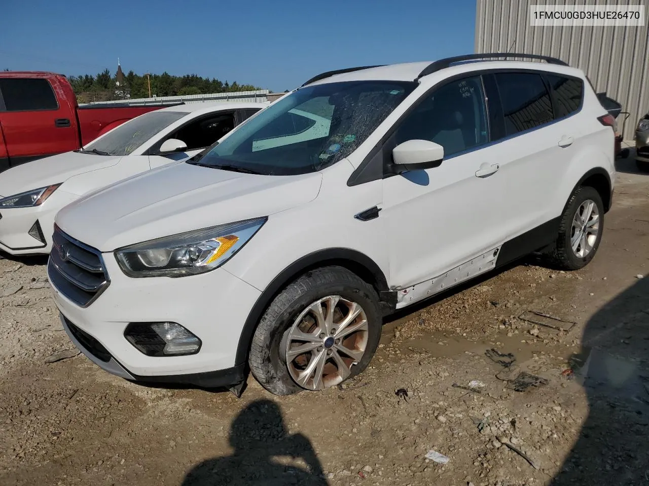 2017 Ford Escape Se VIN: 1FMCU0GD3HUE26470 Lot: 71458614