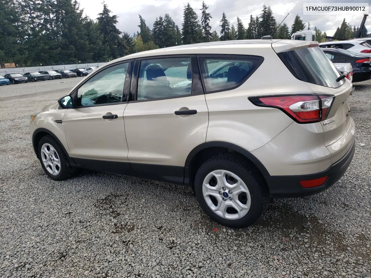 2017 Ford Escape S VIN: 1FMCU0F73HUB90012 Lot: 71487934