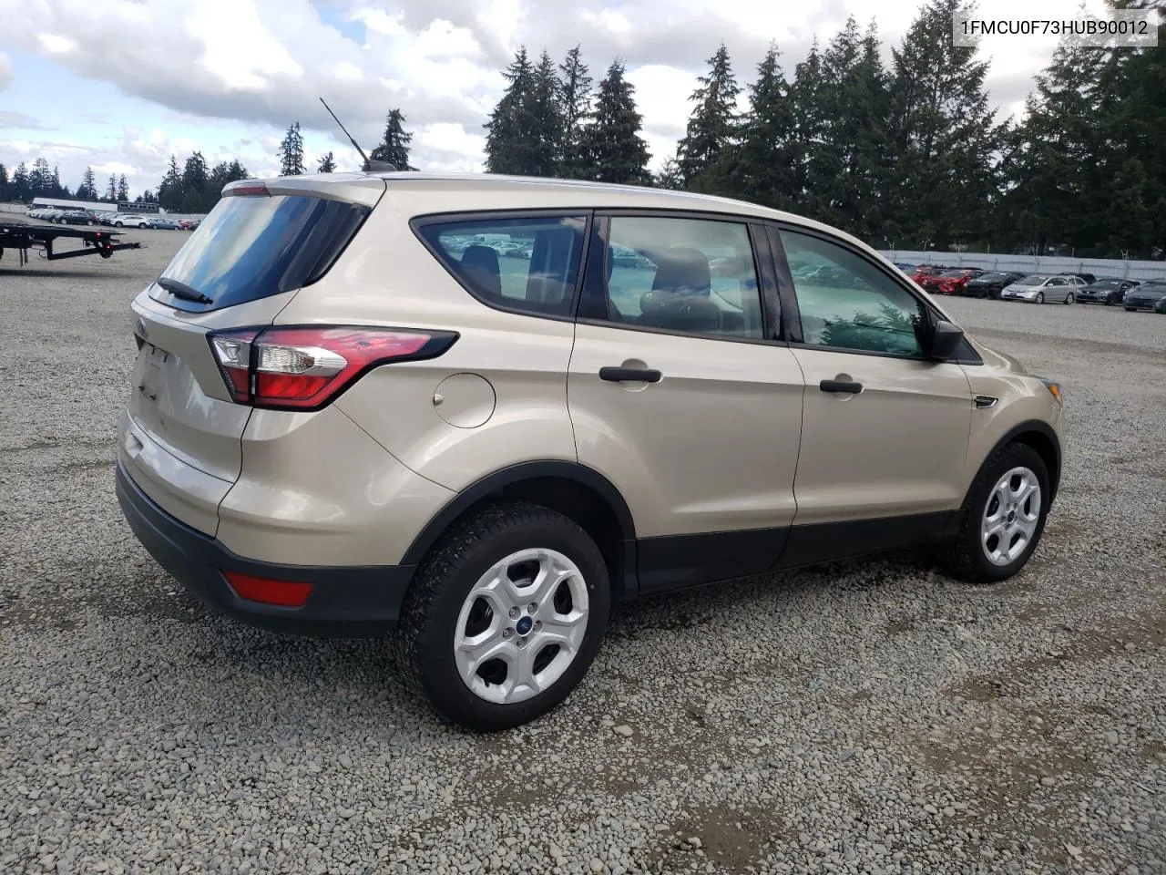 2017 Ford Escape S VIN: 1FMCU0F73HUB90012 Lot: 71487934