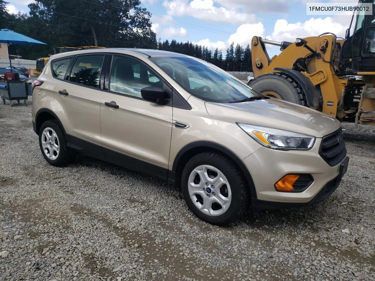 2017 Ford Escape S VIN: 1FMCU0F73HUB90012 Lot: 71487934