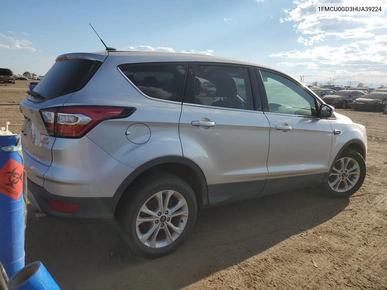 2017 Ford Escape Se VIN: 1FMCU0GD3HUA39224 Lot: 71616394