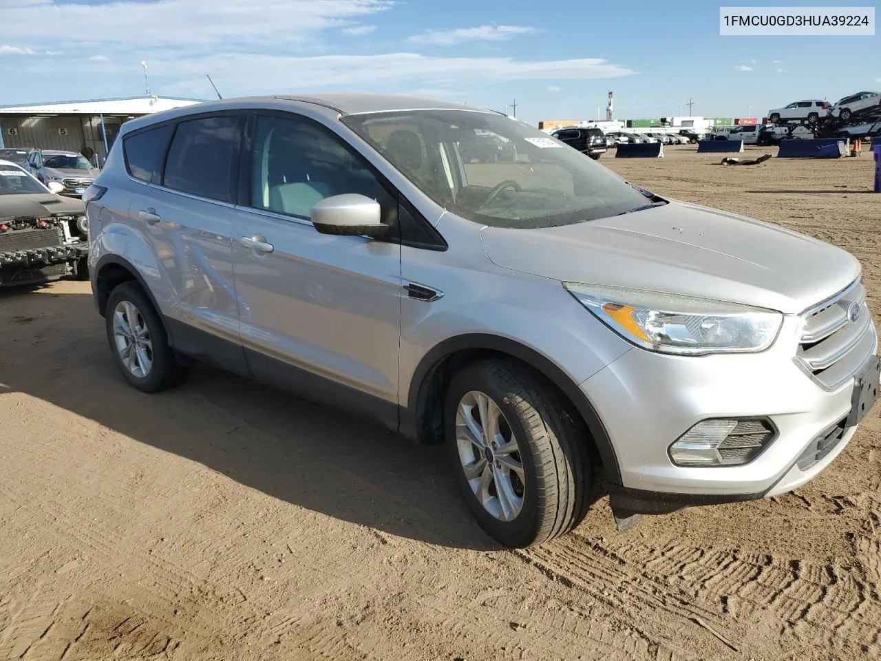 2017 Ford Escape Se VIN: 1FMCU0GD3HUA39224 Lot: 71616394