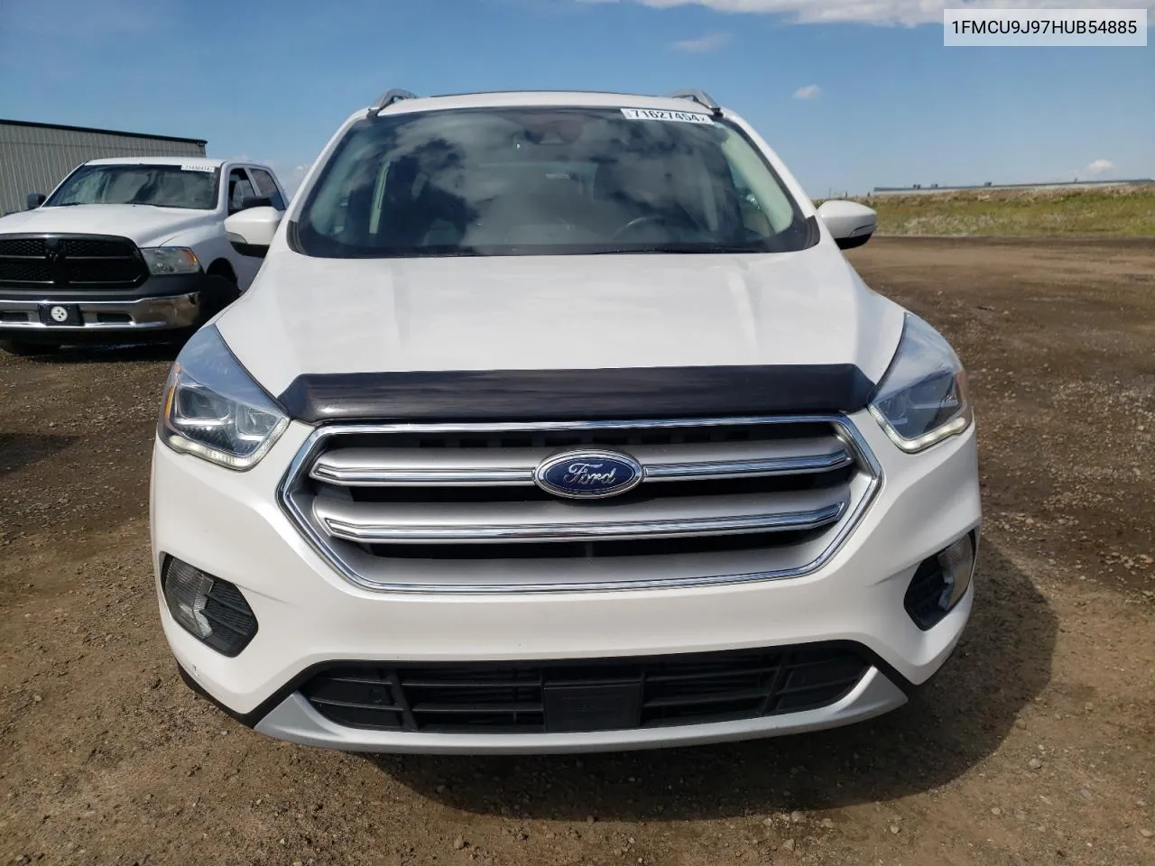 2017 Ford Escape Titanium VIN: 1FMCU9J97HUB54885 Lot: 71627454