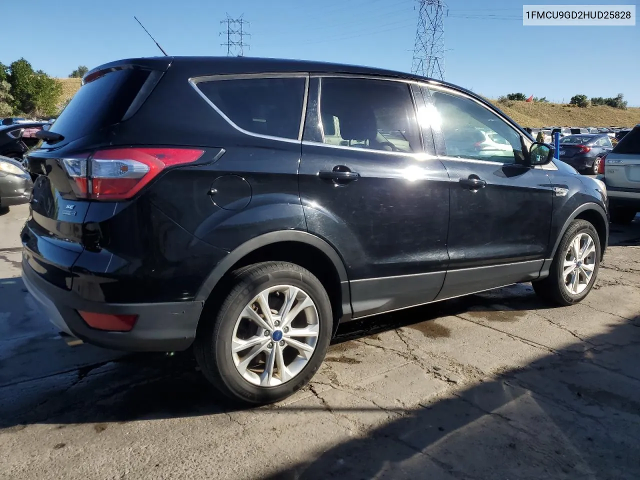 2017 Ford Escape Se VIN: 1FMCU9GD2HUD25828 Lot: 71636344