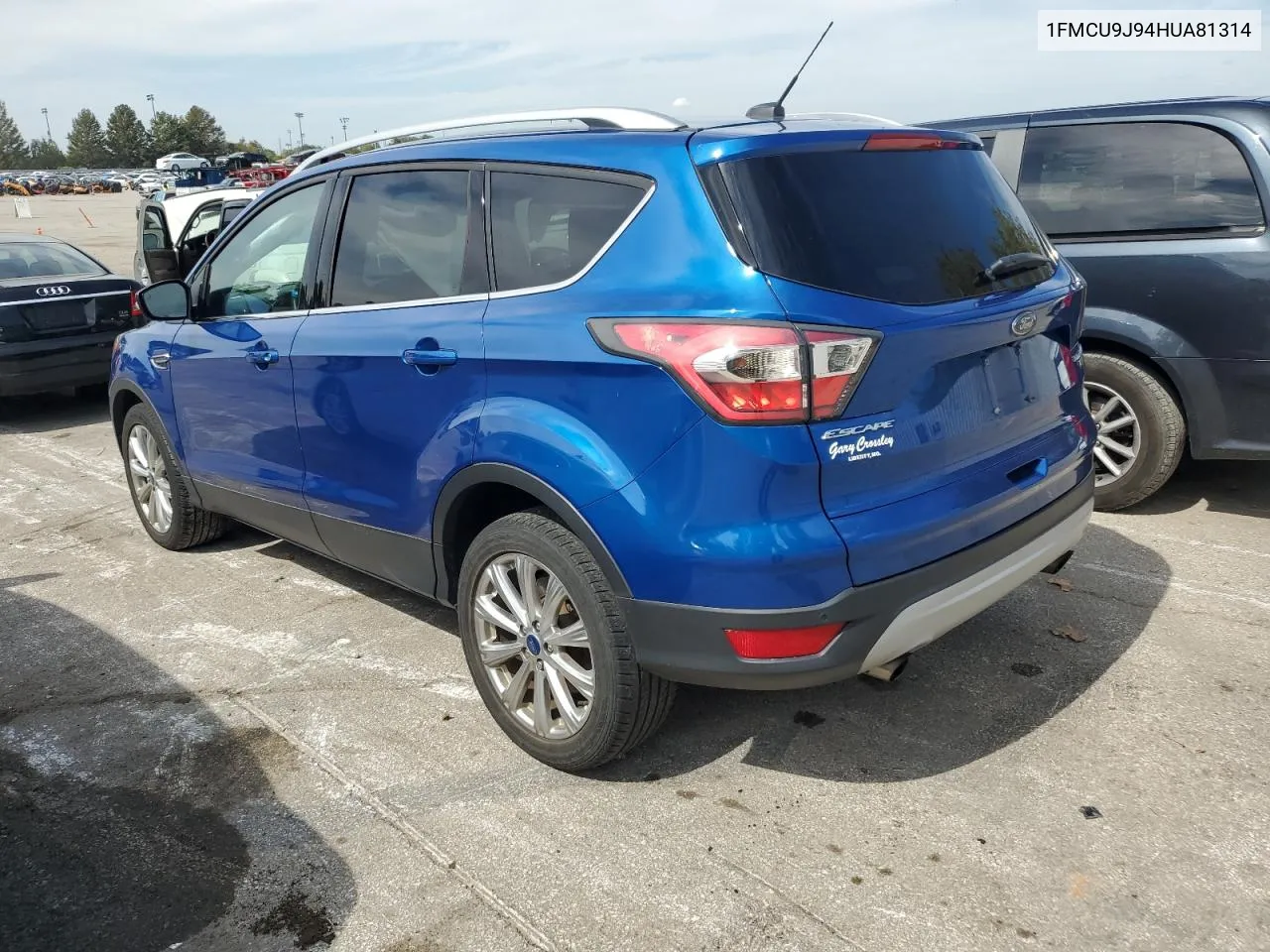 2017 Ford Escape Titanium VIN: 1FMCU9J94HUA81314 Lot: 71929024