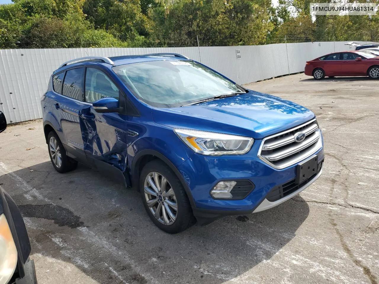 2017 Ford Escape Titanium VIN: 1FMCU9J94HUA81314 Lot: 71929024