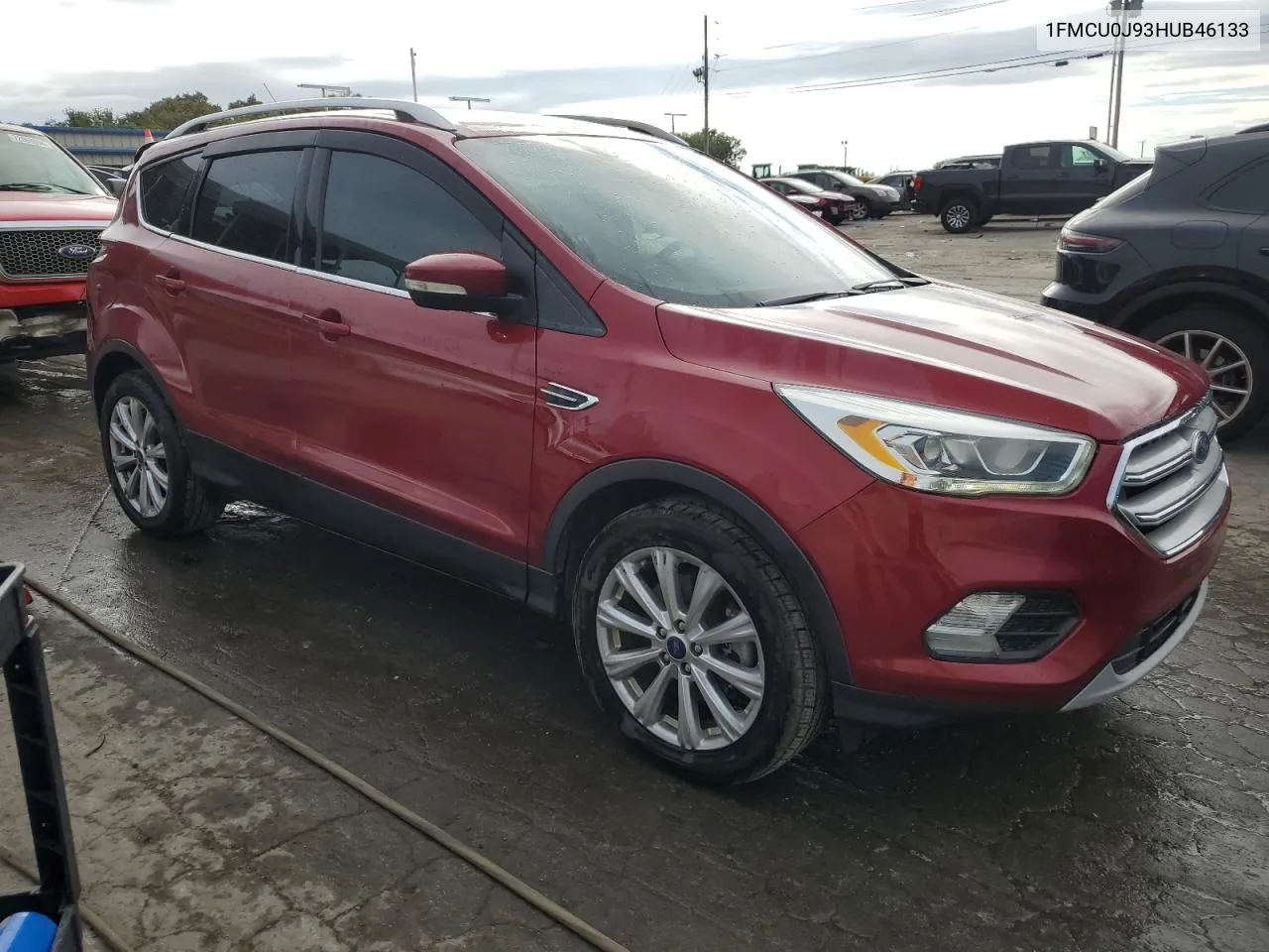 2017 Ford Escape Titanium VIN: 1FMCU0J93HUB46133 Lot: 72005774